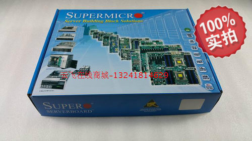 全新超微X8SIL-F单路至强1156针服务器主板 带远程管理KVM 现货