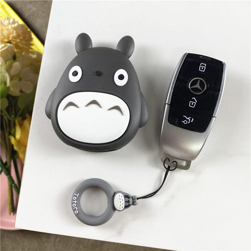 适用奔驰c200l车钥匙套A180壳GLA200扣GLC260女E300CLS包CLA卡通