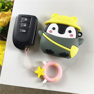 适用丰田威驰fs钥匙套卡通致炫x致享雅力士L豪华版plus壳vios企鹅