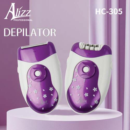 跨境SOKANY305女士脱毛器2in1可替换便携拔毛器剃毛机EPILATOR