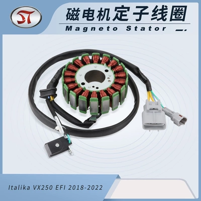 摩托车定子线圈适配Italika VX250 EFI 18-22发动机电动车