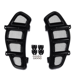 GTS300 比亚乔 VESPA GTS250 铝合金水箱网双边网格散热器罩 改装