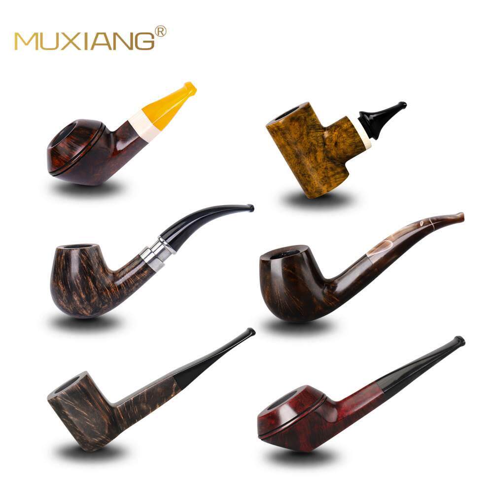 木香石楠木烟斗木制烟斗烟具爆款自由式手工过滤烟斗实木