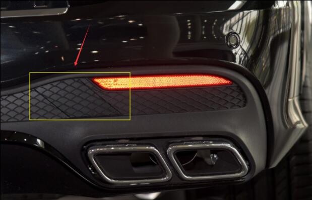 GLE500gls前拖车盖后牵引钩
