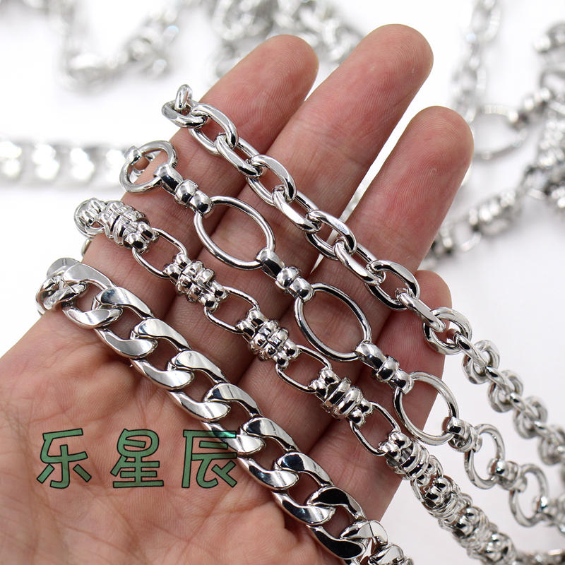 特色款不锈铁链条十字手工DIY