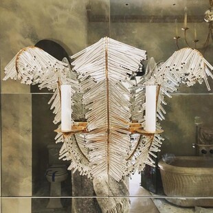 全铜VC美式壁灯客厅墙波西米亚别墅客厅装饰餐厅卧室复古个性壁灯