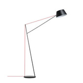 意大利极简后现代个性 钓鱼落地灯 创意设计师客厅卧室床头长臂时尚