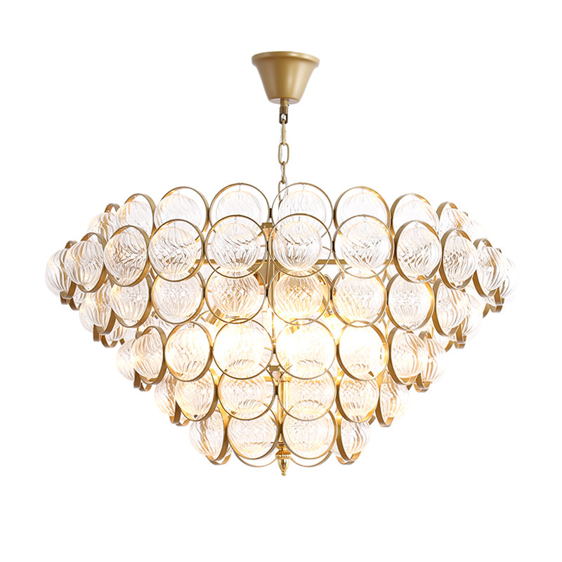 北欧后现代个性设计师样板间酒店大堂别墅会所客厅餐厅玻璃球吊灯