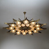 北欧后现代简约创意时尚 设计师样板房客厅卧室别墅酒店工程吊灯