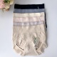 微压收腹中腰海藻抗菌底裆无缝莫代尔那三角裤 优美品 女士内裤 102