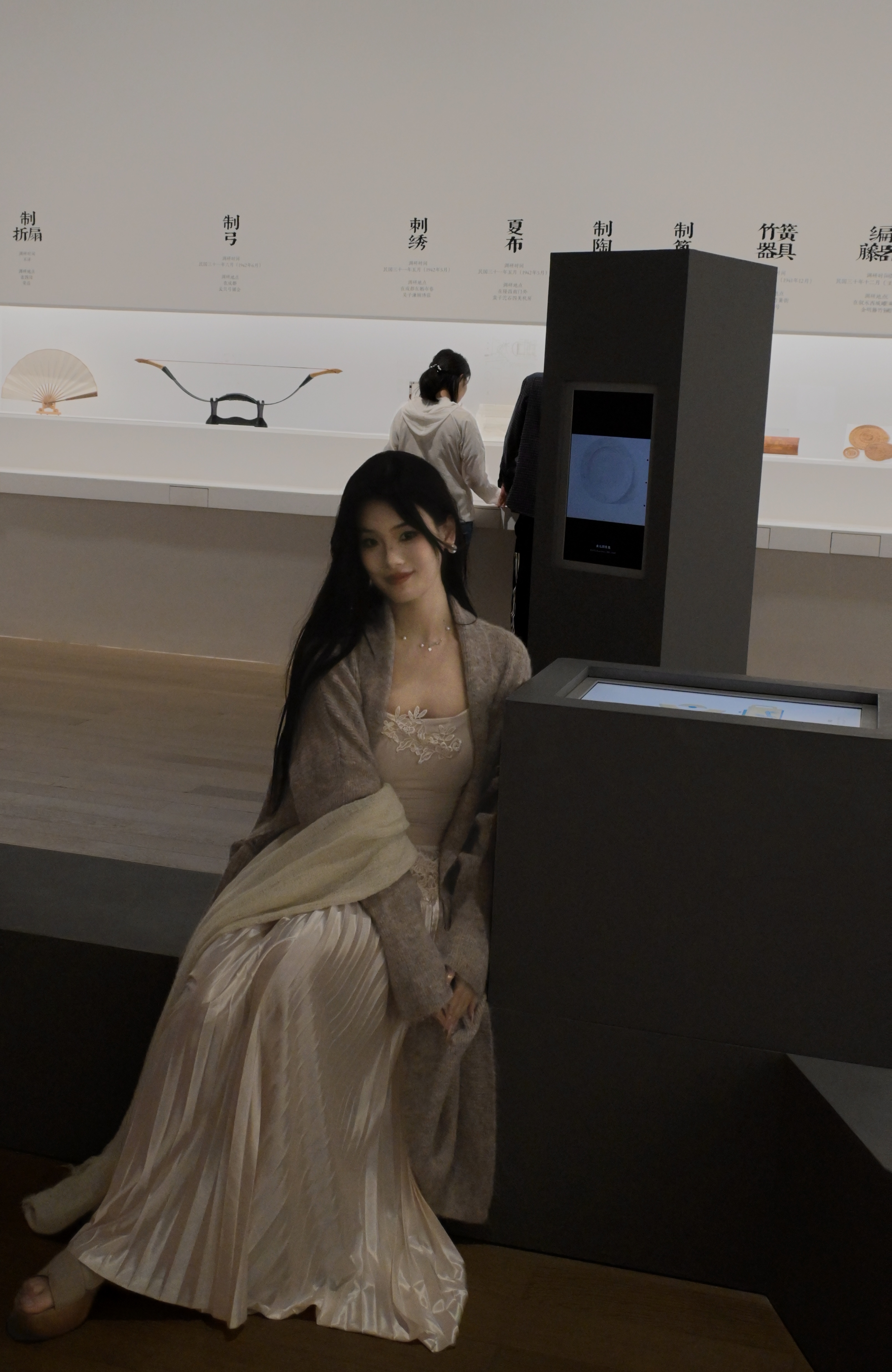 仙子狗尾巴花小众长袖莫兰迪灰色毛衣气质显瘦松软舒适浴袍大衣