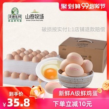 国宴峰会指定品牌：32.8元包邮 圣迪乐村 A级新鲜生鸡蛋 40枚装