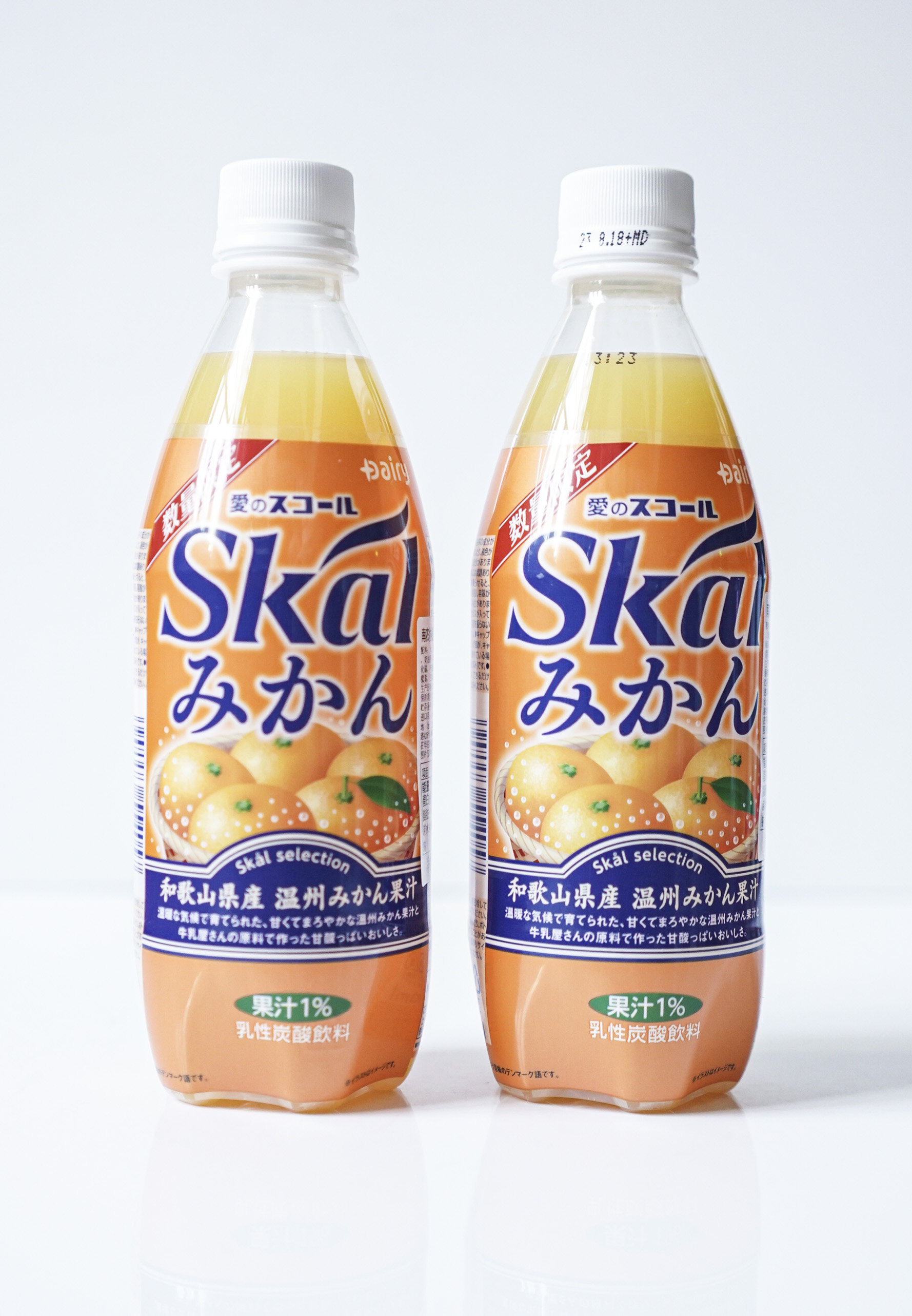 日本进口 南农协dairy和歌山橘子乳酸菌风味碳酸饮料汽水500ml