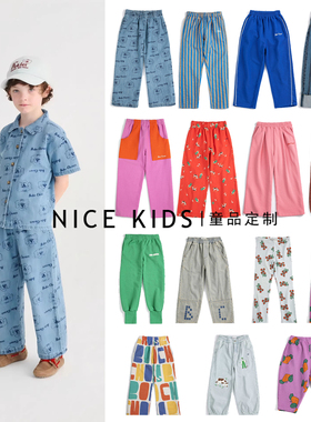 ins爆款26春夏新款BC系列北欧风 男女儿童休闲运动裤 打底裤