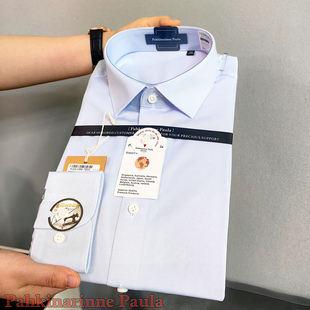 95%棉带弹力免烫抗皱 衬衫 12月22日上新高端200支商务休闲男士 长袖