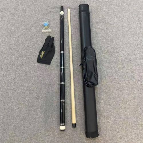 征途3 奥斯本台球杆1比1复刻镶嵌全新银环做工中式黑八杆九球手工