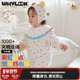 WHYLOOK 婴儿衣服夹棉连体衣宝宝棉服秋冬装 加厚棉袄爬爬服外出新