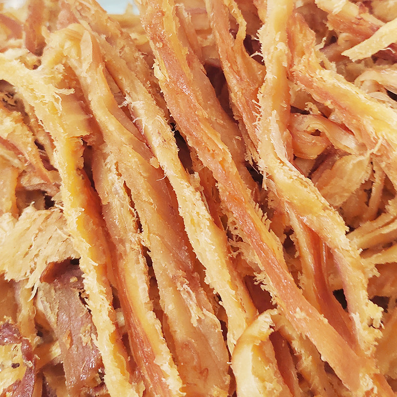 青岛景点同款炭烤奶香鱿鱼片碳烤健康劲道手撕条追剧零食申通京东