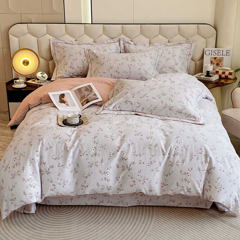 全棉磨毛2米x2米2大床四件套床笠