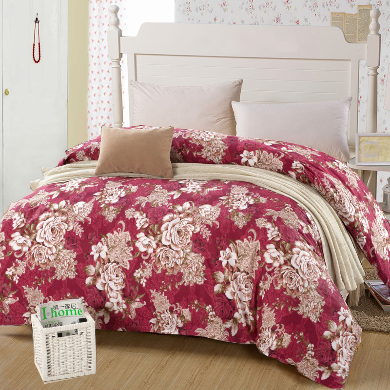 全棉碎花200x230cm被套单件纯棉