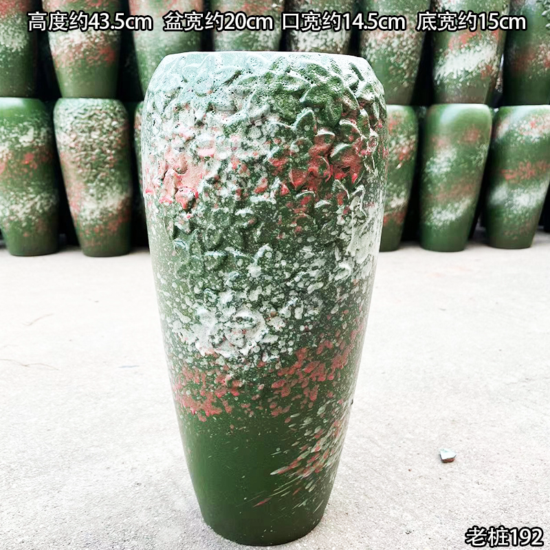 法师老桩陶瓷特大口径多肉花盆陶土花盆创意室内高陶罐价清仓包邮