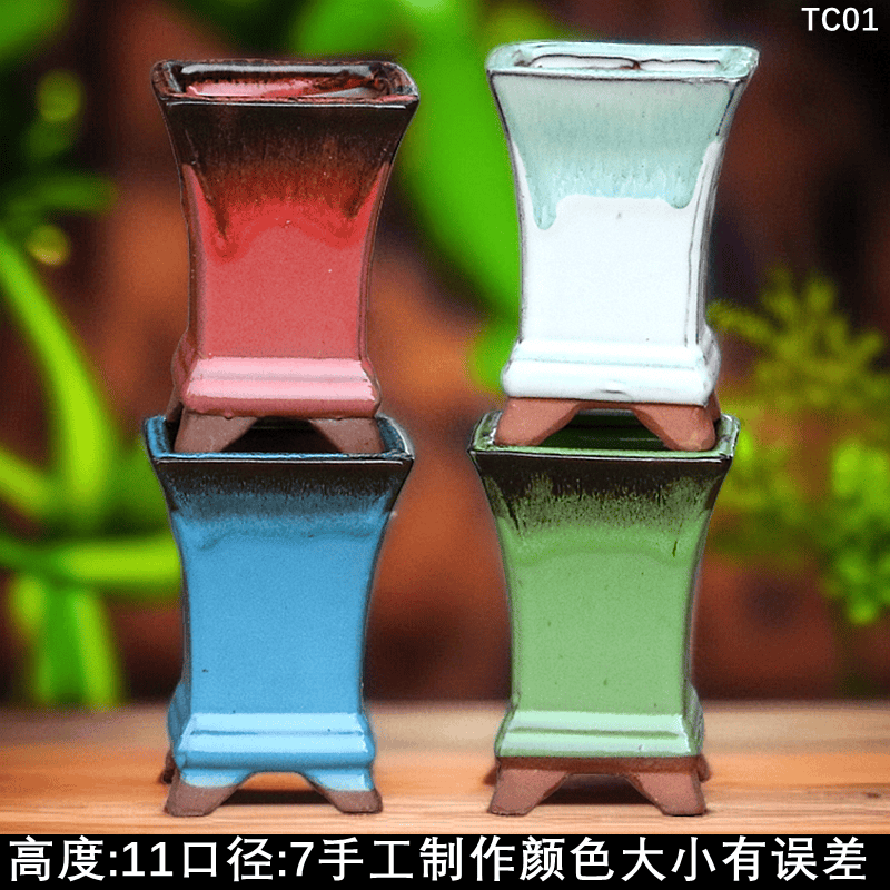 粗陶创意特价陶瓷多肉花盆