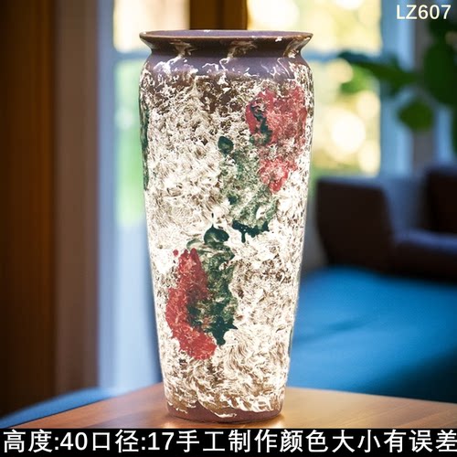大口径多肉老桩花盆陶瓷涂鸦风