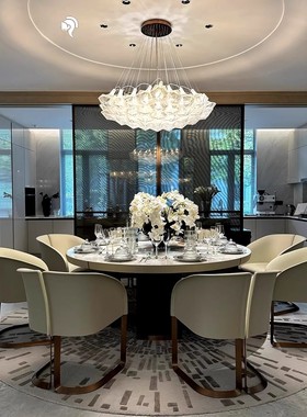 意大利lasvit Facet玻璃吊灯设计师现代轻奢别墅客厅艺术餐厅灯具