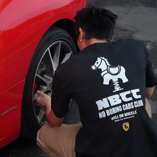 NBCC小木马短袖宽松T恤