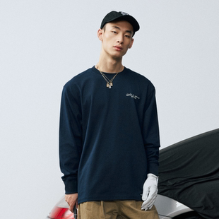 T恤简约清爽打底衫 WOW优雅运动指套长袖 潮牌骑行跑步男 高级感