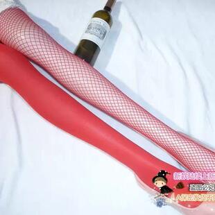 糖码 454大网袜连裤 果色可性感加爱萝莉lo AB双色开档丝袜NM25 夏季