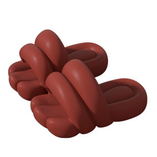 搞怪大脚板凉拖鞋女夏季本命年红色结婚防滑室内居家洗澡速干拖鞋