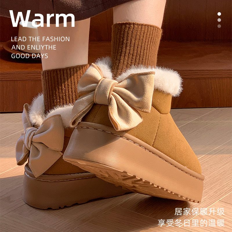 时尚外穿雪地靴女冬季加绒保暖