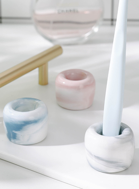 大理石纹创意牙刷座时尚个性简约牙刷架情侣牙刷底座架陶瓷牙具座