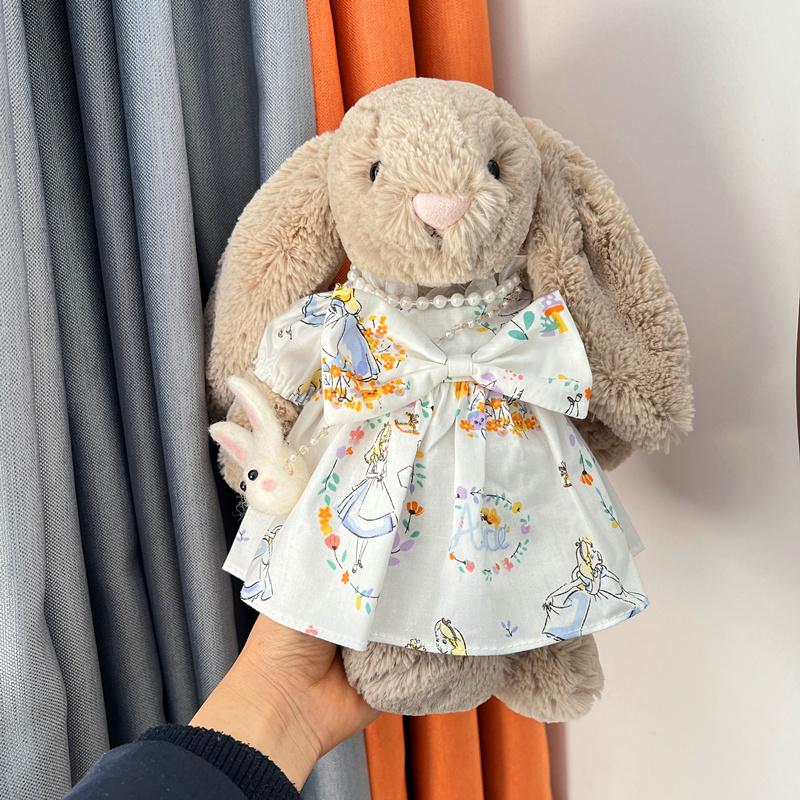 31cm邦尼兔衣服配饰布娃娃着替