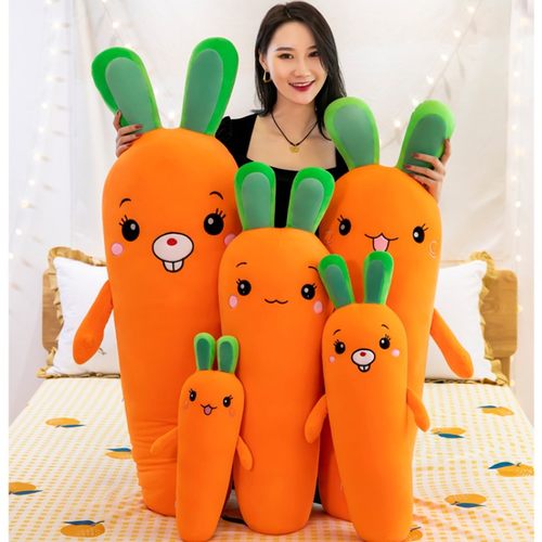 胡萝卜毛绒玩具儿童抱枕