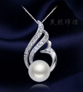 淡水珍珠日韩风白色聚会颈链项坠