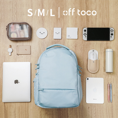 Elecom宜丽客双肩包offtoco大容量休闲通勤商务电脑背包学生书包