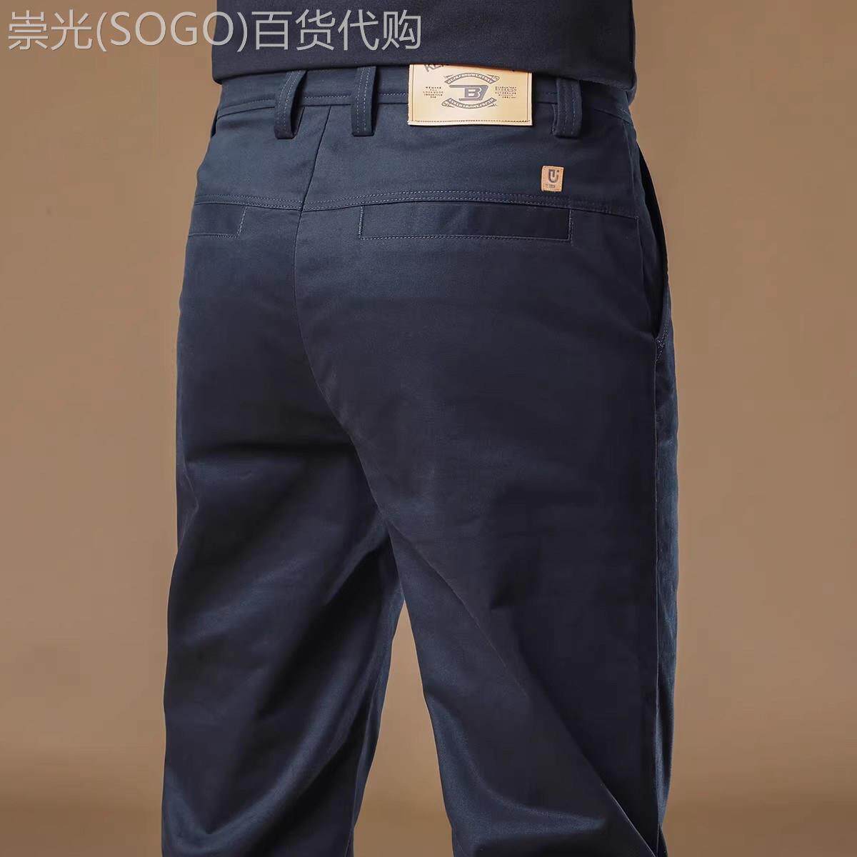 香港高端黑色休闲裤男士2026夏季新款直筒西裤男潮流宽松商务裤子