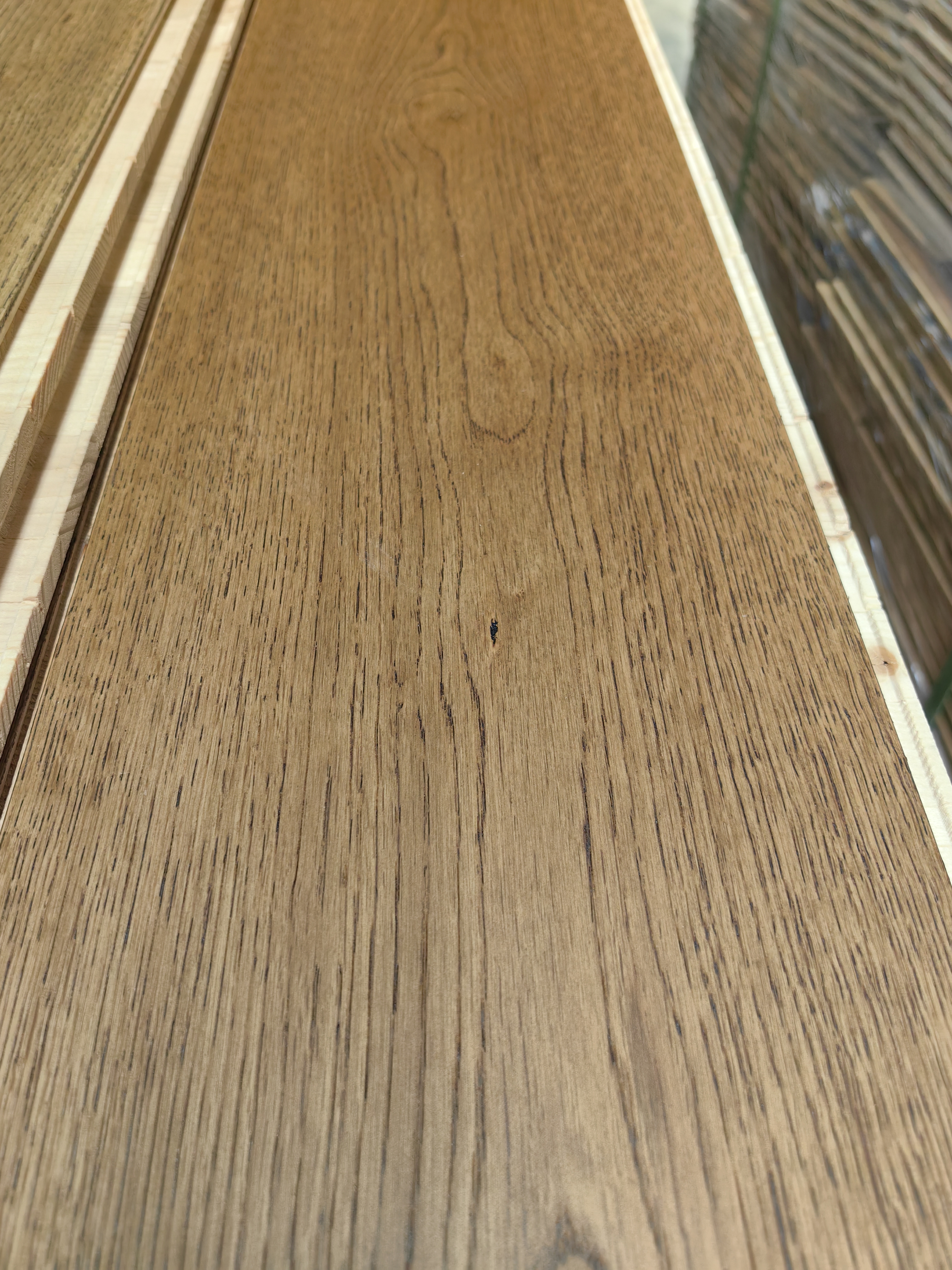 橡木纯三层锁扣大板1900x190x17mm表皮6毫米欧洲白橡环保等级enf