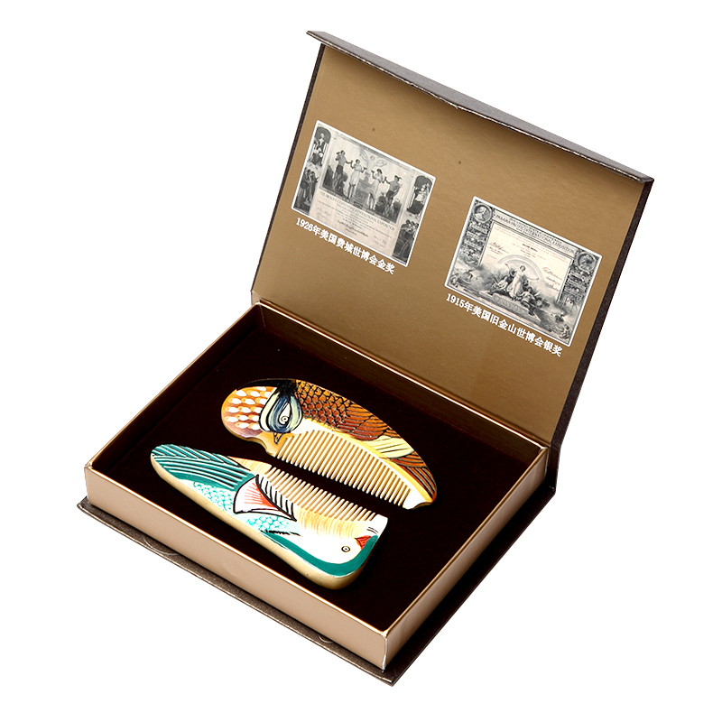 白象梳篦婚庆对梳小礼物小鸳鸯