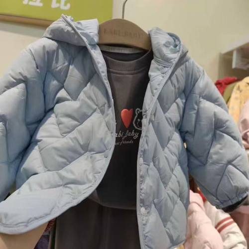 拉比羽绒服2025新款男女童外套