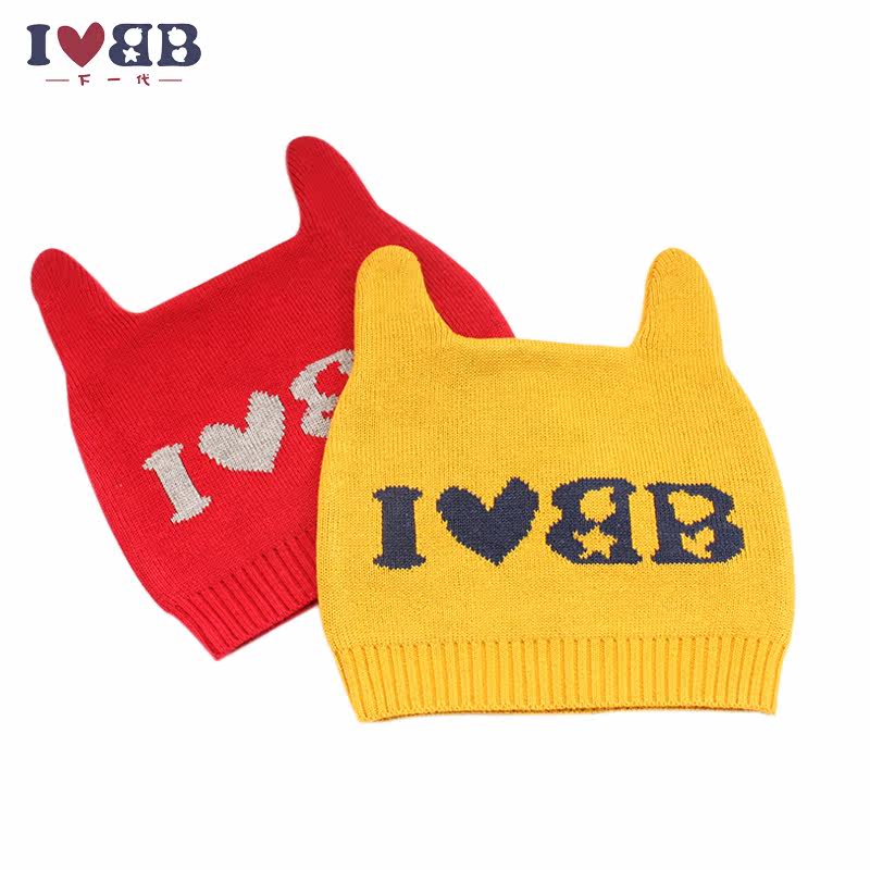 下一代婴儿帽子秋冬新生儿棉线帽针织套头宝宝帽子冬季保暖|ruв категории Детская одежда, шляпа/шарф/маска/перчатки/наушники/ноги рукав, шляпа - от Buy2taobao.com для оказания профессиональной услуги покупки агента Taobao