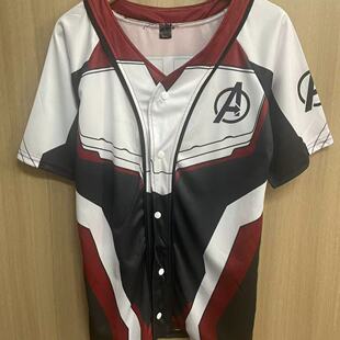 夏季 钢铁侠潮牌 复仇者联盟4衣服t恤量子战衣复联外套漫威短袖