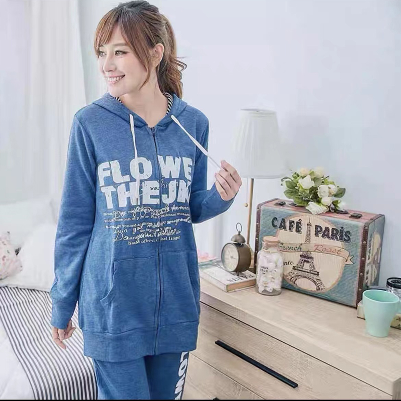 月子服秋冬季产后纯棉哺乳孕妇