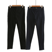 长裤 纯棉外贸欧美压明线牛仔裤 弹力面料舒适好穿实用百搭水洗大码