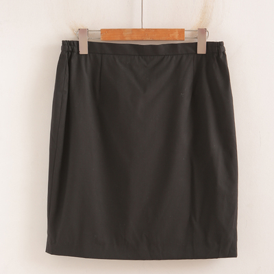 2026新款西装裙包臀裙半身裙女工作裙黑色一步裙职业装面试后开叉