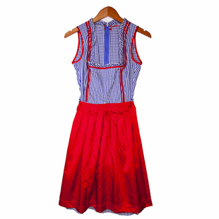 慕尼黑啤酒节演出服 德国传统服装 腰围可拆巴伐利亚传统服装 女款
