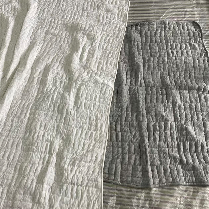 全棉针织棉夏凉被婴儿级100%纯棉夏季亲肤透气吸汗单人双人空调被