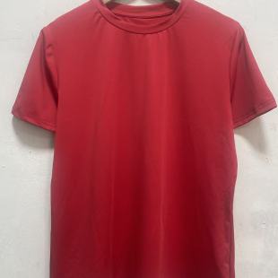 弹力速干衣 T恤女速干透气冰丝跑步健身运动上衣宽松大码 夏季 短袖